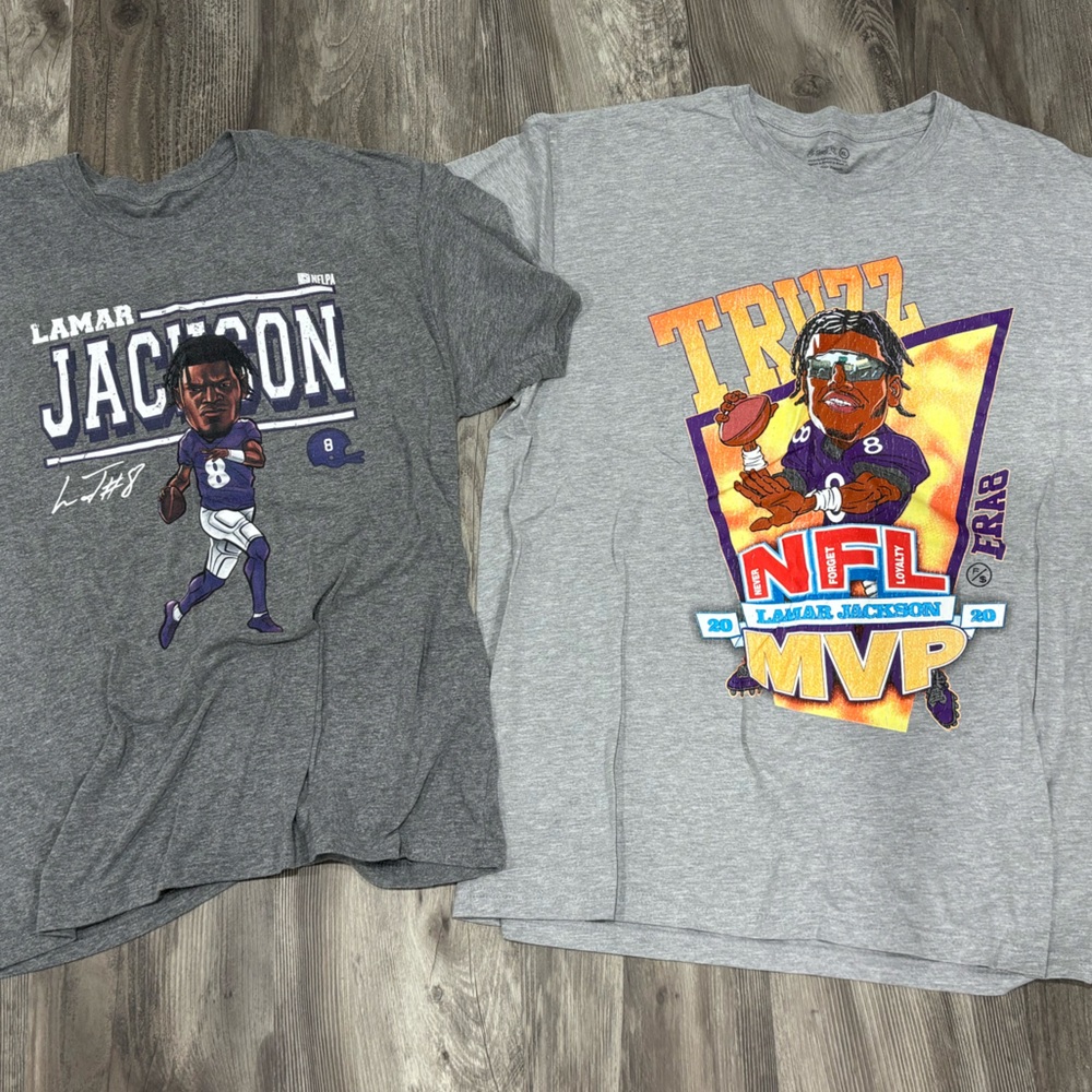 Lamar Jackson t-shirts